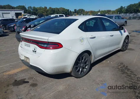 2016 Dodge Dart Se from USA, damaged, VIN 1C3CDFAAXGD606151